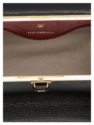 Shop Anya Hindmarch Postbox Bag In Black