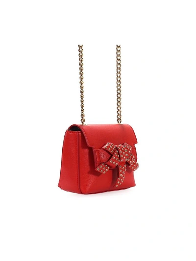 Shop Ermanno Scervino Desireé Red Shoulder Bag In Rosso