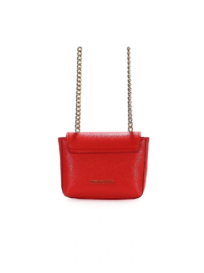 Shop Ermanno Scervino Desireé Red Shoulder Bag In Rosso