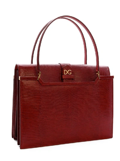 Shop Dolce & Gabbana Ingrid Bag Large Red