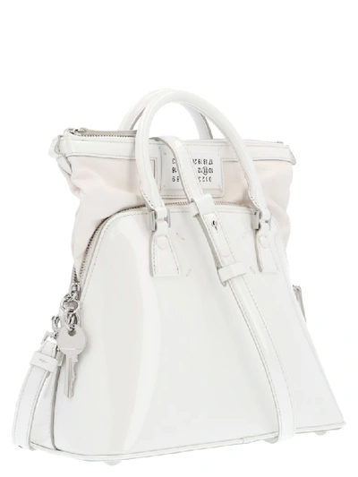 Shop Maison Margiela 5ac Bag In White