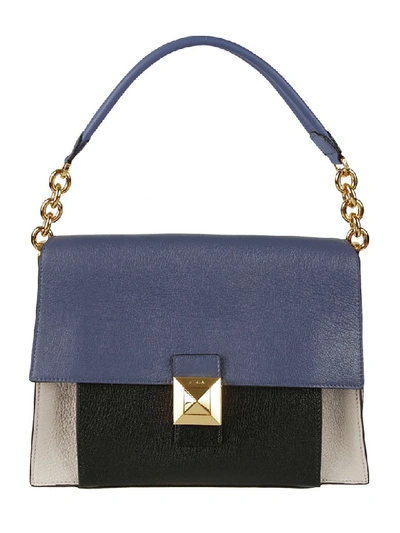 Shop Furla Diva Mini Shoulder Bag In Multicolor