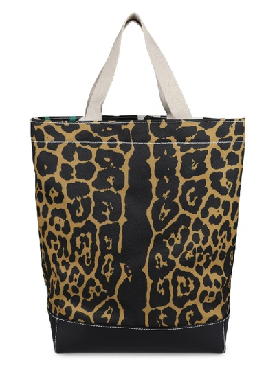 Shop Jw Anderson Printed Tote Bag In Multicolor