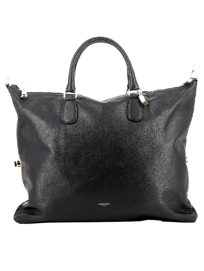 Shop Avenue 67 Black Leather Tote