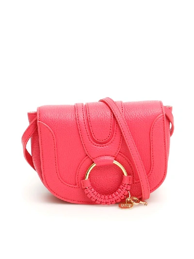 Shop See By Chloé Mini Hana Shoulder Bag In Ardent Pink (pink)