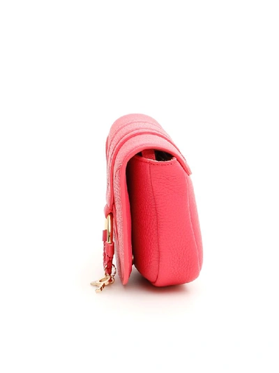 Shop See By Chloé Mini Hana Shoulder Bag In Ardent Pink (pink)