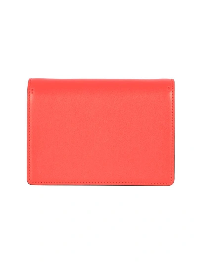 Shop Valentino Pouch Logo In Rouge Pur