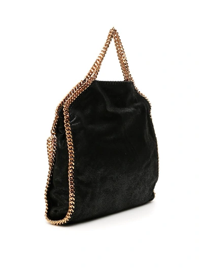 Shop Stella Mccartney 3chain Falabella Tote Bag In Black (black)
