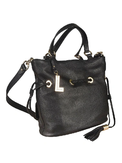 Shop Lancel Classic Laced Tote In Black