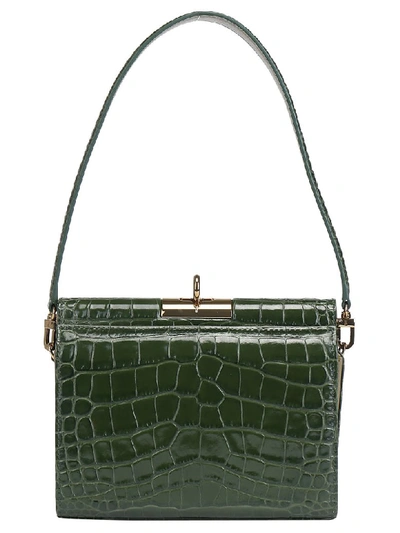 Shop Gu De Gemma Handbag In Green