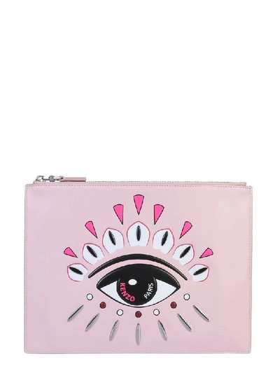 Shop Kenzo Large Pouch In Rosa