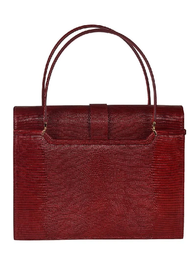 Shop Dolce & Gabbana Ingrid Small Tote In Ruby