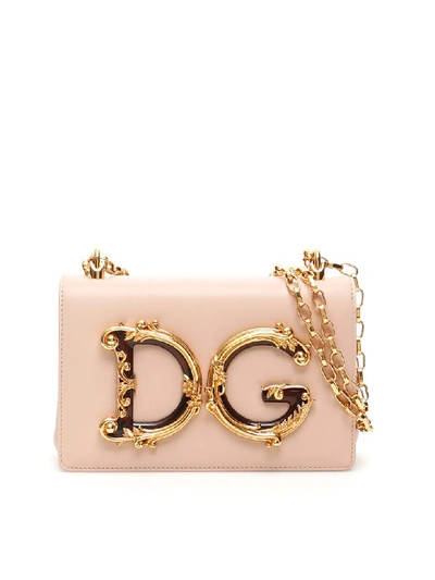 Shop Dolce & Gabbana Dg Girls Bag In Cipria 1 (pink)