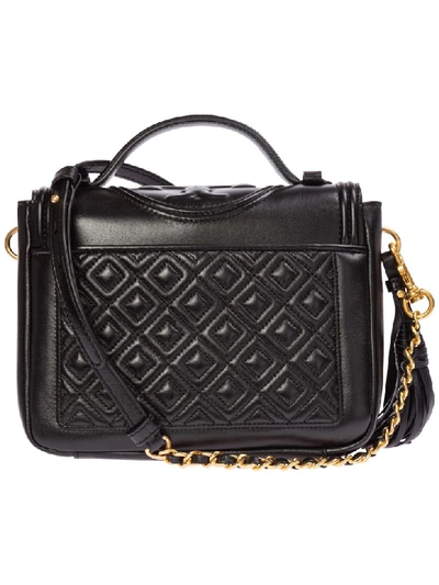 Shop Tory Burch Fleming Handbags In Black