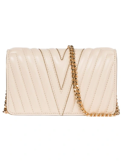 Shop Stella Mccartney Stella Star Crossbody Bags In Beige