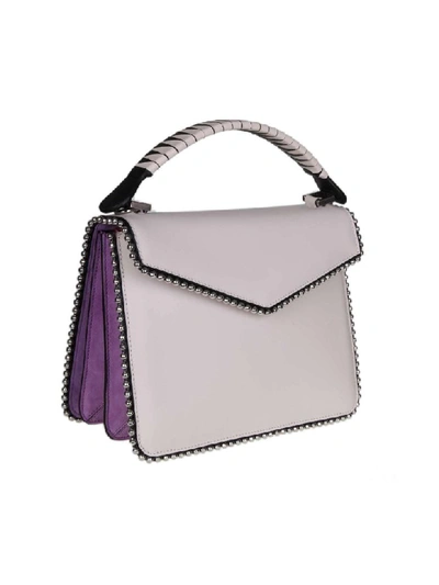 Shop Les Petits Joueurs Pixie Hand Bag In Ivory Color Calf Leather In White