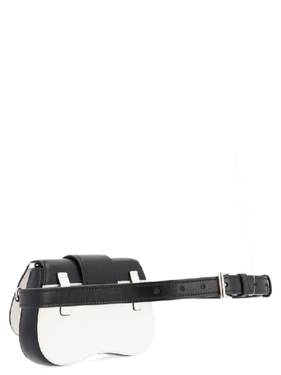 Shop Prada Sidonie Bag In Black & White