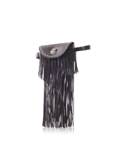 Shop 3.1 Phillip Lim / フィリップ リム Hudson Sunglasses Case Crossbody Bag W/fringe In Black