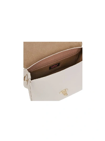 Shop Furla Eye S Top Handle Bag In Pearl
