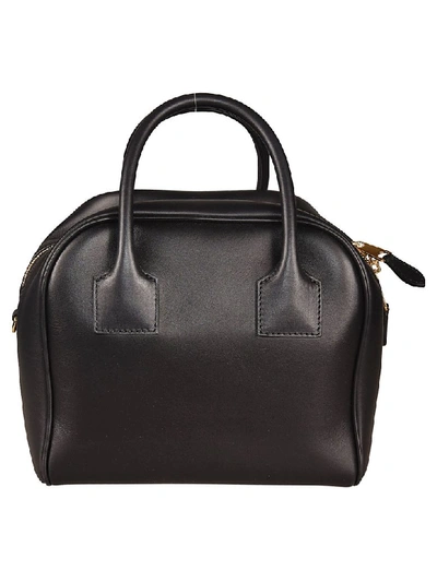 Shop Burberry Cube Tote In Black