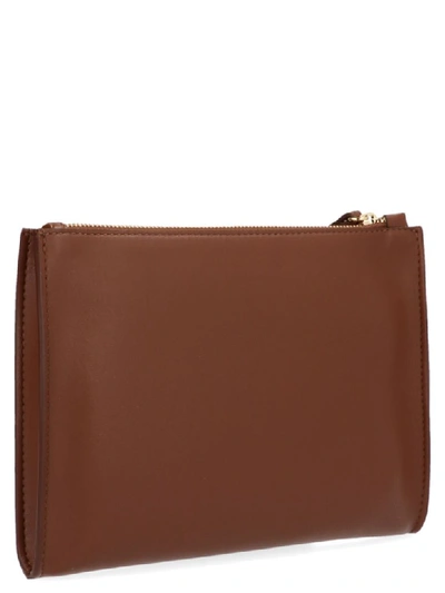 Shop Stella Mccartney Stella Logo Bag In Brown