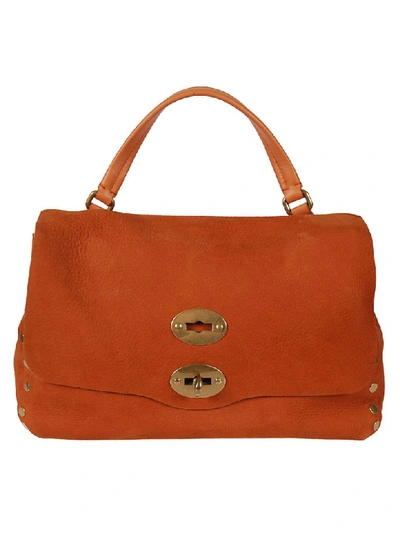 Shop Zanellato Postina S Jones Shoulder Bag In Orange
