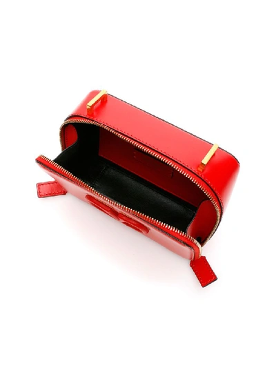 Shop Valentino Vsling Camera Bag In Rouge Pur