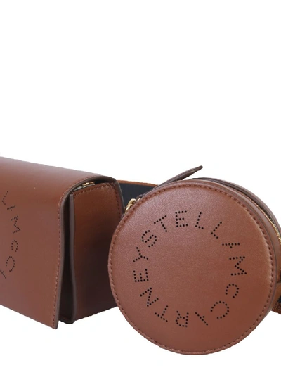 Shop Stella Mccartney Utility Bag In Marrone