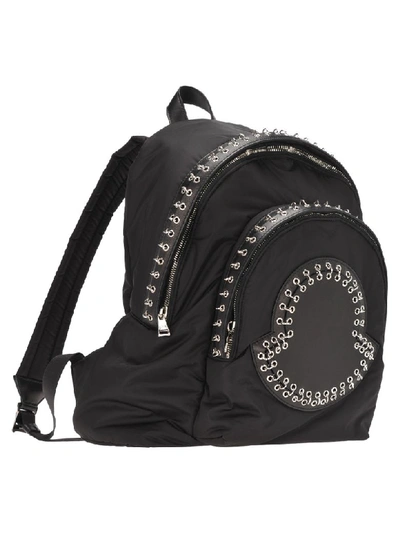 Shop Moncler Genius Moncler Noir Moncler Noir O-ring Backpack In Black