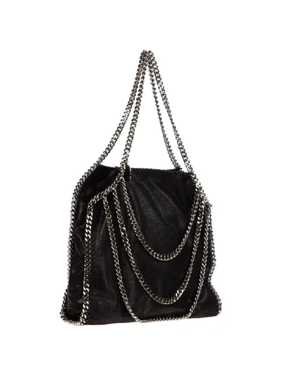 Shop Stella Mccartney Falabella Small Shoulder Bag In Nero