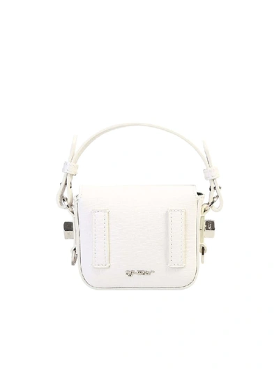 Shop Off-white Baby Diag Bag In White