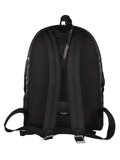 Shop Saint Laurent Sac City Backpack In Black