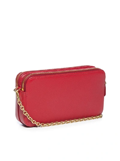 Shop Prada Clutch In Fuoco