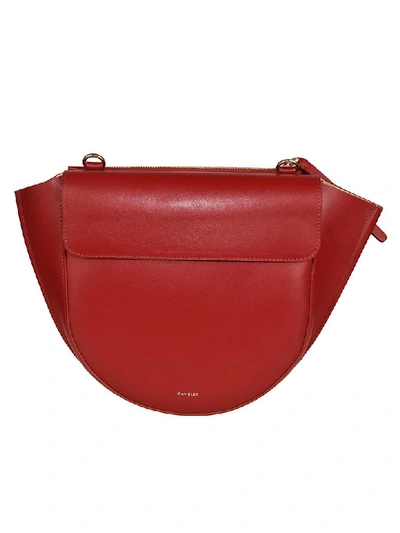 Shop Wandler Hortensia Medium Shoulder Bag In Mogano