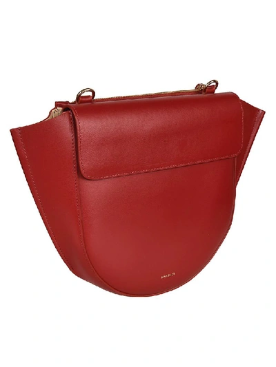Shop Wandler Hortensia Medium Shoulder Bag In Mogano