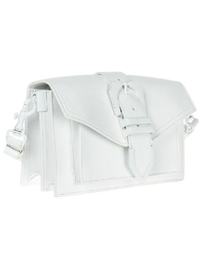 Shop Versus Logo Shoulder Bag In Optic White