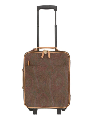 Shop Etro Suitcase In Multicolor