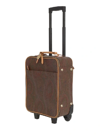 Shop Etro Suitcase In Multicolor