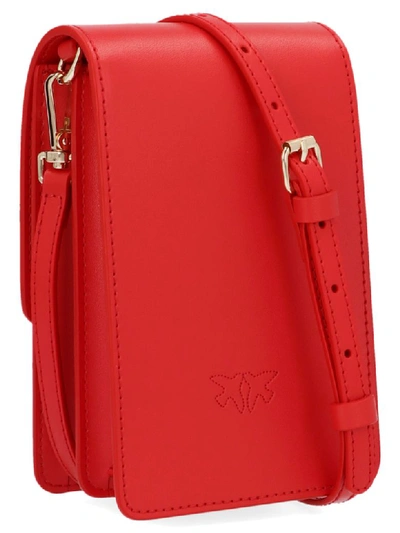 Shop Pinko Love Smart Simply Bag In Red
