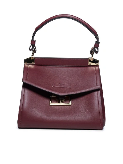 Shop Givenchy Shoulder Bag In Aubergine