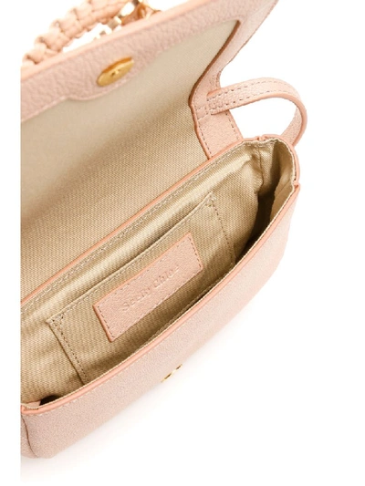 Shop See By Chloé Mini Hana Shoulder Bag In Powder (pink)