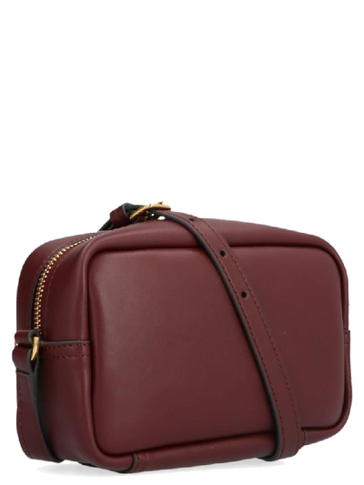 Shop Anya Hindmarch Eyes Bag In Burgundy