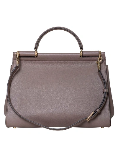 Shop Dolce & Gabbana Borsa In Tortora