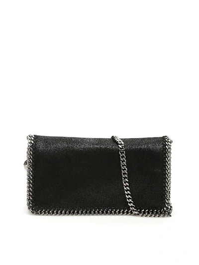 Shop Stella Mccartney Falabella Clutch In Black (black)