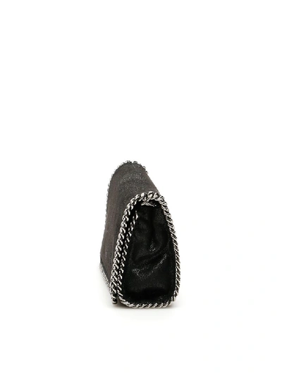 Shop Stella Mccartney Falabella Clutch In Black (black)