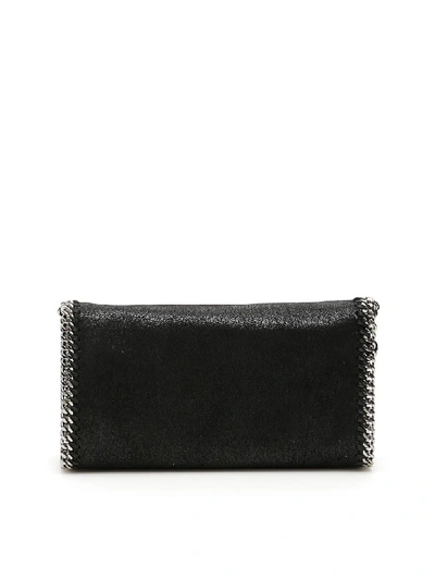 Shop Stella Mccartney Falabella Clutch In Black (black)