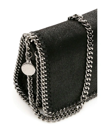 Shop Stella Mccartney Falabella Clutch In Black (black)