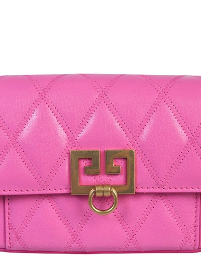 Shop Givenchy Mini Pocket Bag In Sorbet Pink