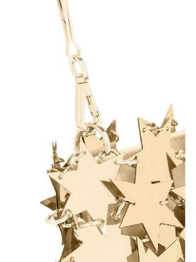 Shop Paco Rabanne Comet Mini Iconic 69oversized Star Sequins In Light Gold
