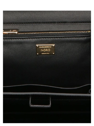 Shop Dolce & Gabbana Ingrid Bag In Black